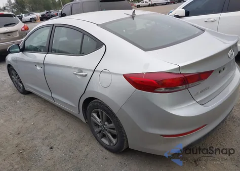 2018 Hyundai Elantra Sel z USA, uszkodzony, nr VIN 5NPD84LF6JH344034